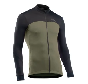 NORTHWAVE Maglia Maniche lunghe Zip Force 2 LS Green Forest